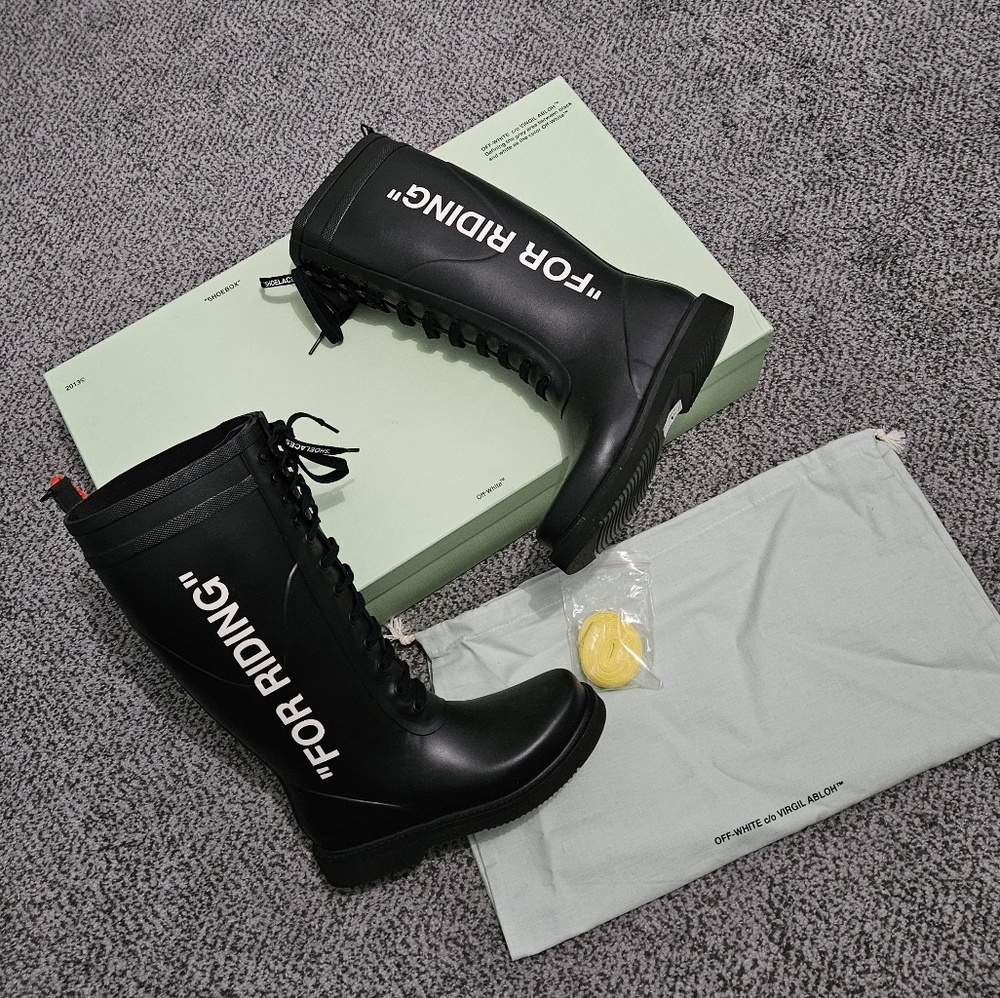 Sale: Off-White Rain Boots - EU 39 = US 8.5 - Picture 9 of 9